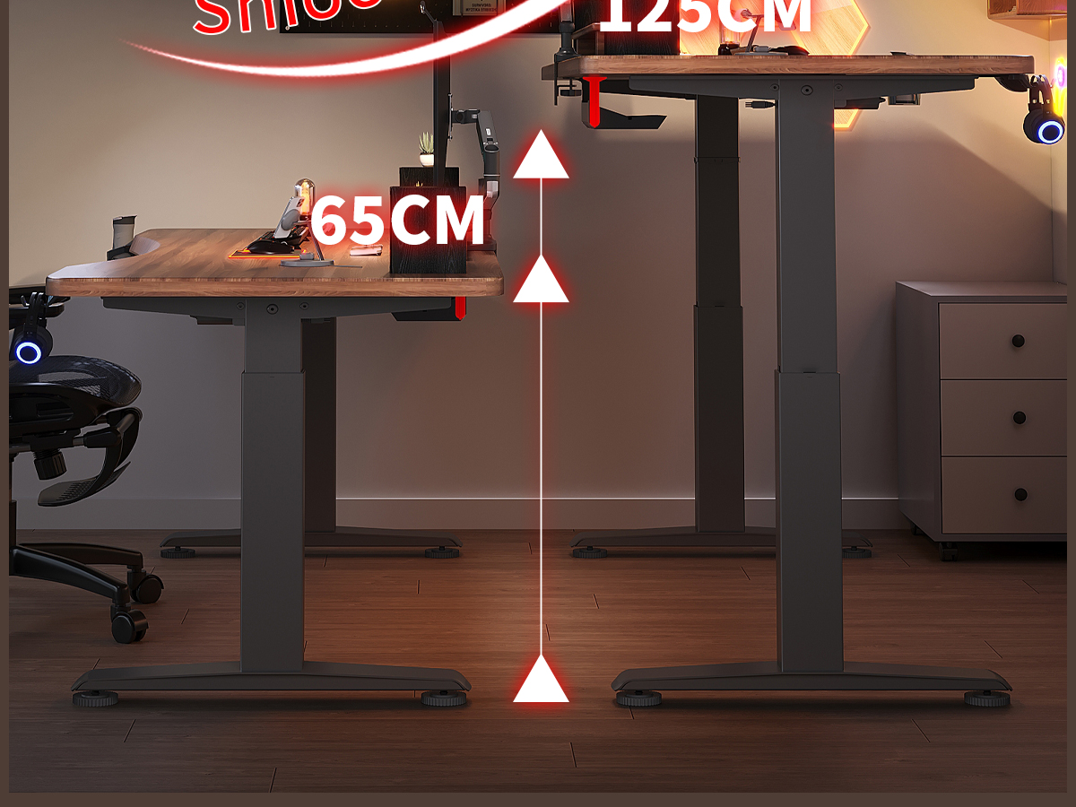 Electric Standing Desk T2（No Drawer）
